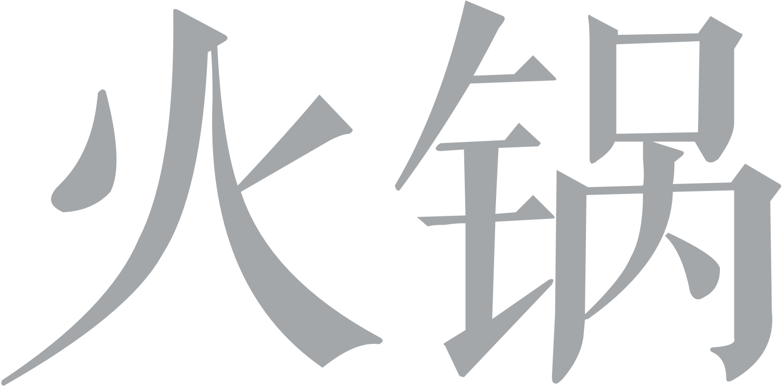 background chinese character